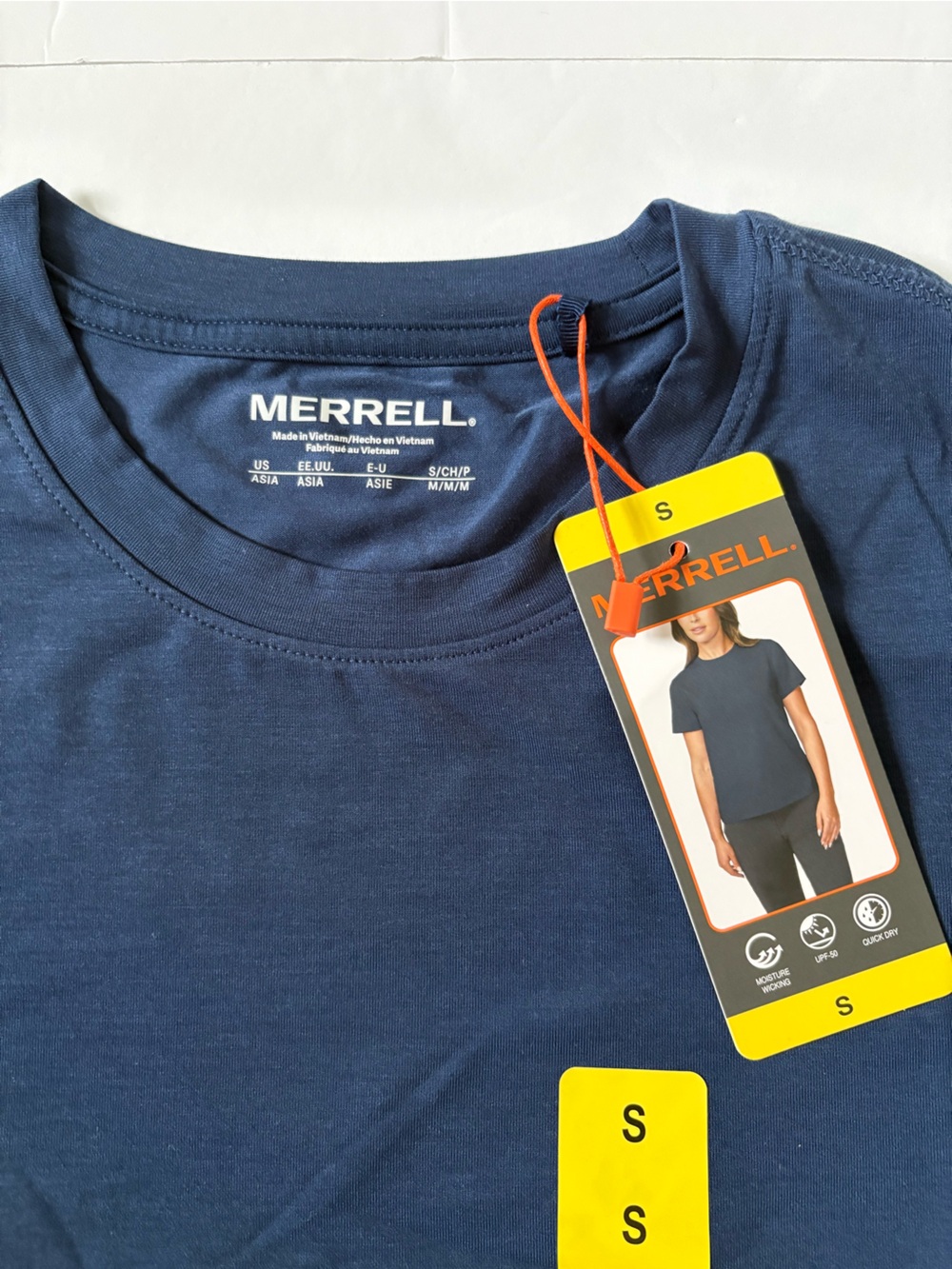 Merrell womens short sleeve active T shirt